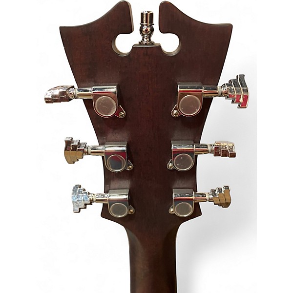 Used D'Angelico Premier Delancey Cutaway Dreadnought Mahogany Acoustic Electric Guitar