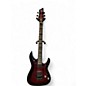 Used Schecter Guitar Research Omen Elite 6 Red Solid Body Electric Guitar thumbnail