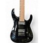 Used Jackson JS22-7 Dinky 7 String Black Solid Body Electric Guitar