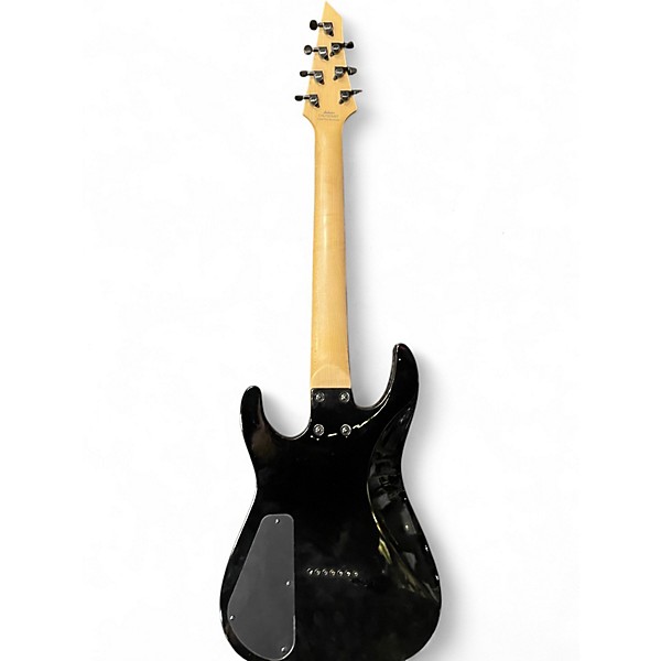 Used Jackson JS22-7 Dinky 7 String Black Solid Body Electric Guitar
