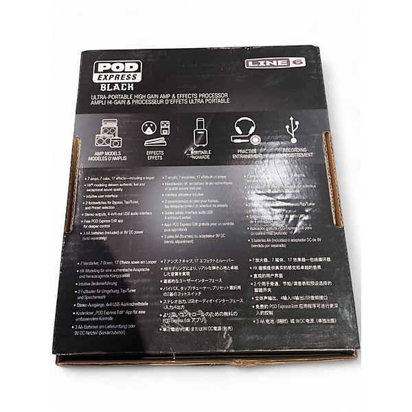 Used Line 6 Pocket Pod Express Amp Modeler Effect Processor