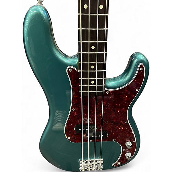Used 2025 Fender Professional Classic Precision Sherwood Green Electric Bass Guitar