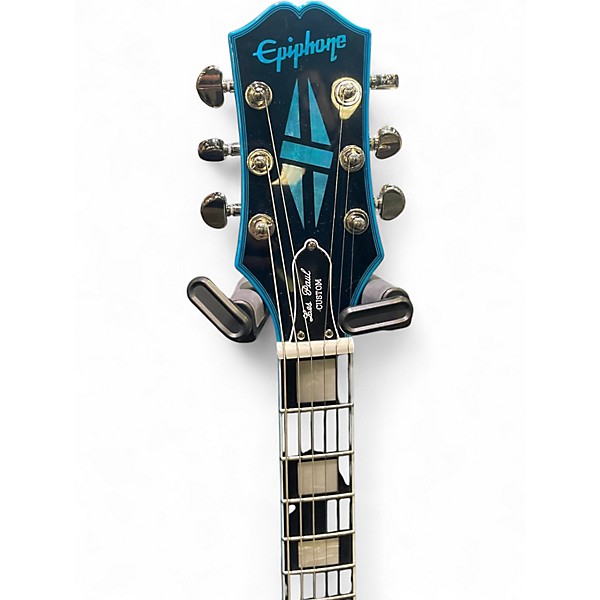 Used Epiphone Custom Widow Indigo Burst Solid Body Electric Guitar