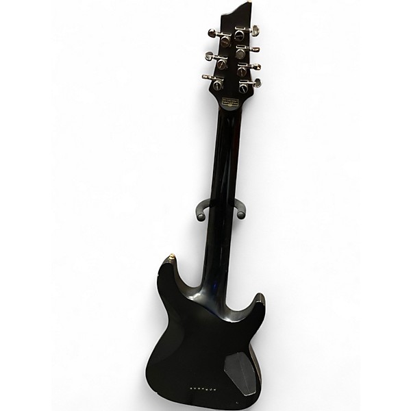 Used Schecter Guitar Research Blackjack SLS Satin Black Electric Guitar