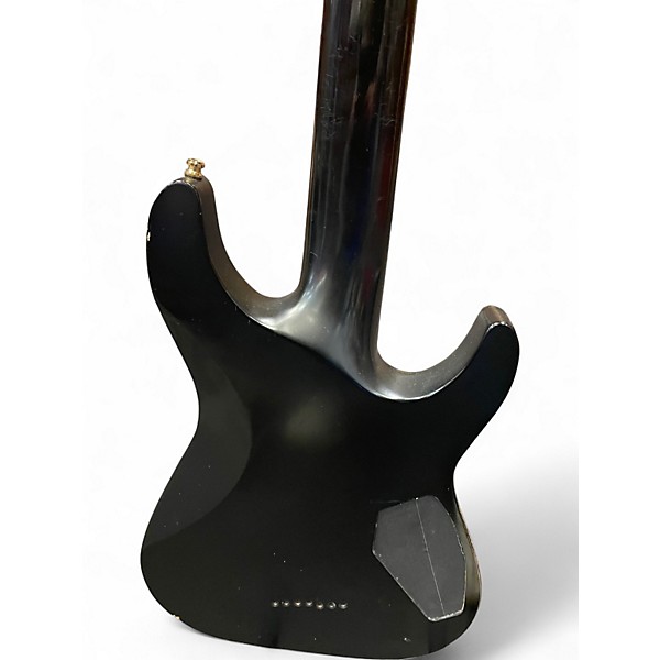 Used Schecter Guitar Research Blackjack SLS Satin Black Electric Guitar
