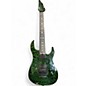 Used Legator N7FR NINJA GREEN CRACKLE Solid Body Electric Guitar thumbnail
