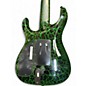 Used Legator N7FR NINJA GREEN CRACKLE Solid Body Electric Guitar