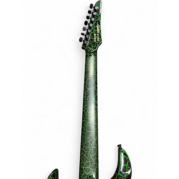 Used Legator N7FR NINJA GREEN CRACKLE Solid Body Electric Guitar