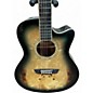 Used Washburn DFBACEB 2 Color Sunburst Acoustic Electric Guitar