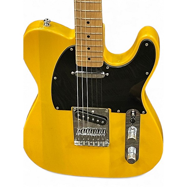 Used Squier Sonic Telecaster Butterscotch Blonde Solid Body Electric Guitar