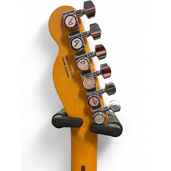 Used Fender American Ultra Telecaster Silver Solid Body Electric Guitar