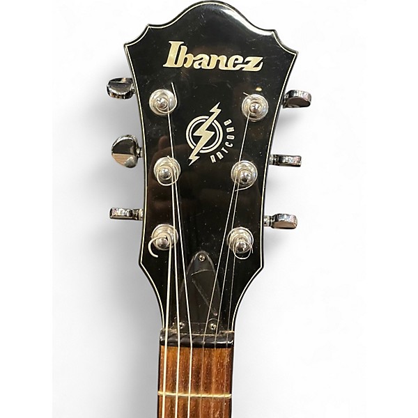 Used Ibanez AMF73 ARTCORE Black Hollow Body Electric Guitar