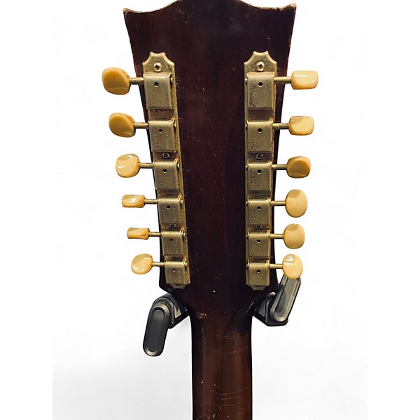 Vintage 1960s Gibson B45 Natural 12 String Acoustic Electric Guitar