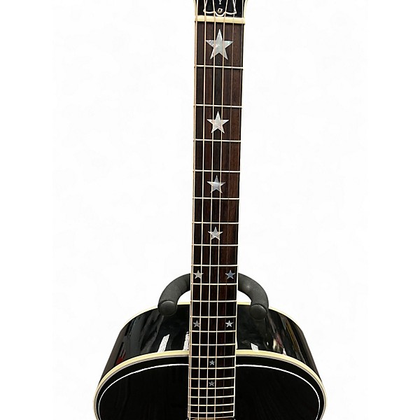 Used Gibson J180 EVERLY Black Acoustic Guitar