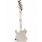 Used Fender JA90 Jim Adkins Thinline Telecaster Arctic White Hollow Body Electric Guitar