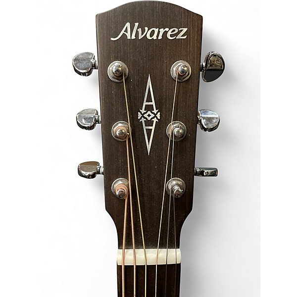 Used Alvarez ABT710 Baritone Artist Series Shadow Burst Acoustic Electric Guitar