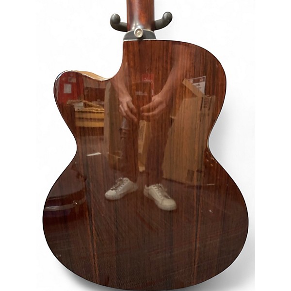 Used Alvarez ABT710 Baritone Artist Series Shadow Burst Acoustic Electric Guitar