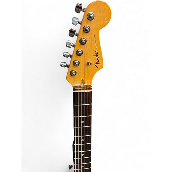 Used Fender American Ultra II Stratocaster Blizzard Pearl Solid Body Electric Guitar