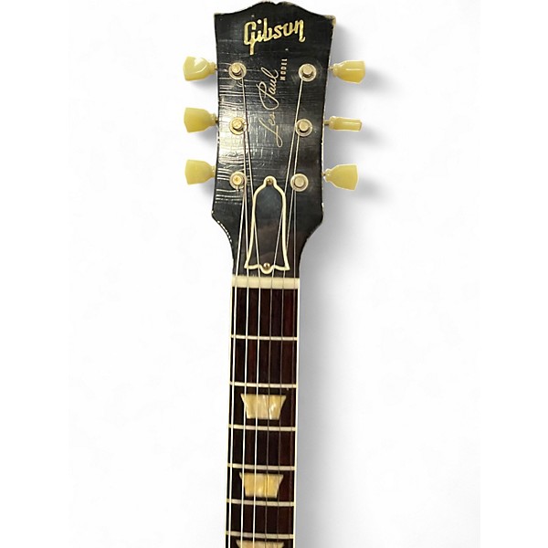 Used Gibson 1957 Reissue Murphy Aged Les Paul Gold Top Solid Body Electric Guitar