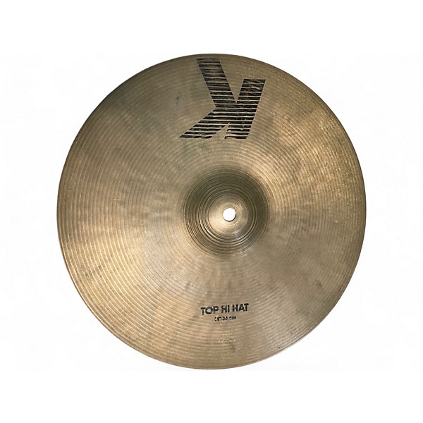 Used Zildjian 14in K Hi Hat Pair Cymbal