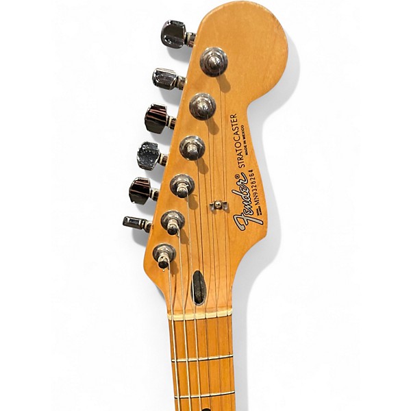 Used Fender Stratocaster Standard 3 Tone Sunburst Solid Body Electric Guitar