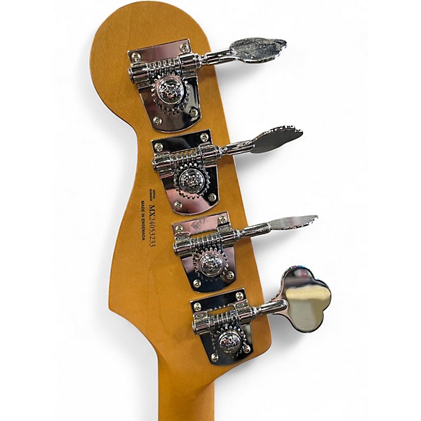 Used Fender Player Plus Active Jazz Bass Olympic Pearl Electric Bass Guitar