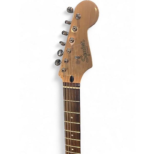 Used Squier Paranormal Nashville Stratocaster Aztec Gold Solid Body Electric Guitar