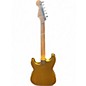 Used Squier Paranormal Nashville Stratocaster Aztec Gold Solid Body Electric Guitar