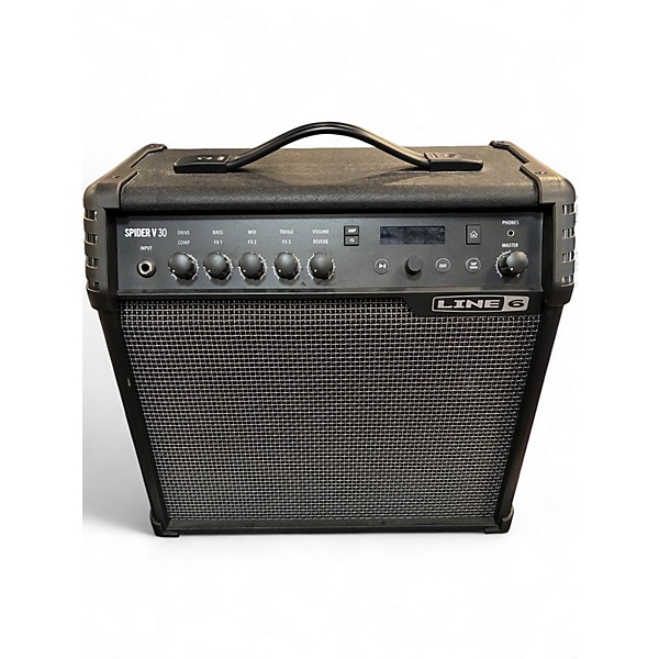 Used Line 6 Spider V 30 1x8 Guitar Combo Amp