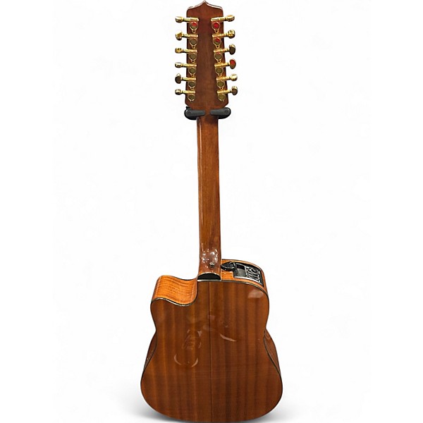 Used Takamine EG345C Natural 12 String Acoustic Electric Guitar