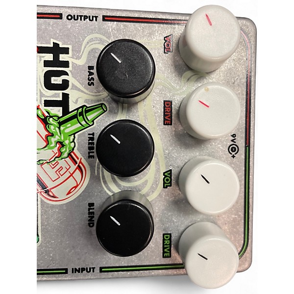 Used Electro-Harmonix Hot Wax Multi Overdrive Effect Pedal