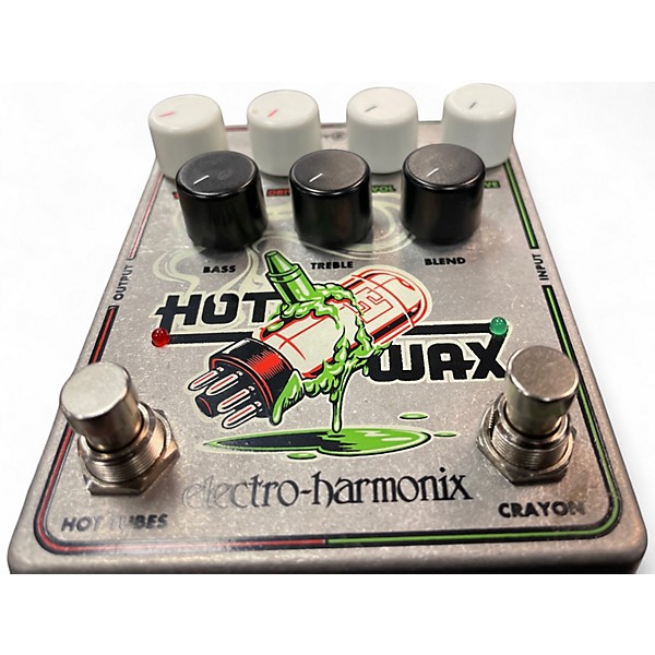 Used Electro-Harmonix Hot Wax Multi Overdrive Effect Pedal