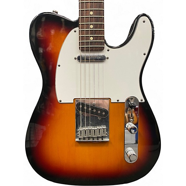 Vintage 1997 Fender American Standard Telecaster Sunburst Solid Body Electric Guitar