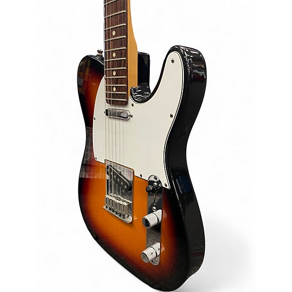 Vintage 1997 Fender American Standard Telecaster Sunburst Solid Body Electric Guitar