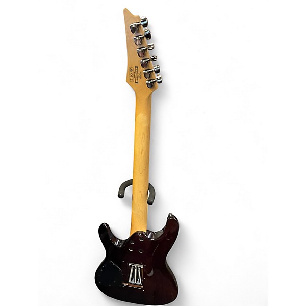 Used Ibanez S670QM Dragon Eye Burst Solid Body Electric Guitar
