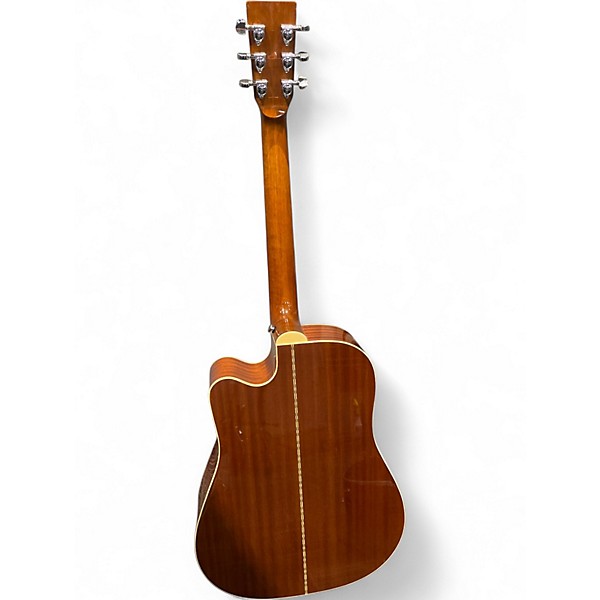 Used Zager ZAD50CEN Natural Acoustic Electric Guitar