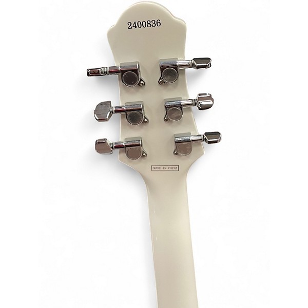 Used Eastwood BREADWINNER White Solid Body Electric Guitar