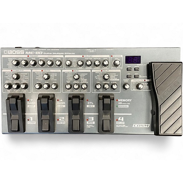 Used BOSS ME80 Guitar Multi Effect Processor