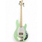 Used Sterling by Music Man STINGRAY S.U.B. RAY4 Mint Green Electric Bass Guitar thumbnail