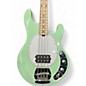 Used Sterling by Music Man STINGRAY S.U.B. RAY4 Mint Green Electric Bass Guitar