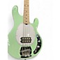 Used Sterling by Music Man STINGRAY S.U.B. RAY4 Mint Green Electric Bass Guitar