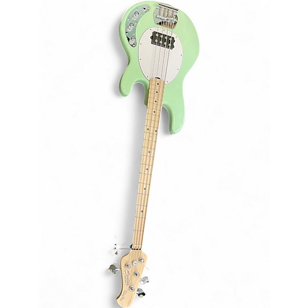 Used Sterling by Music Man STINGRAY S.U.B. RAY4 Mint Green Electric Bass Guitar