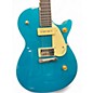 Used Gretsch Guitars G2215-P90 Streamliner Junior Blue Solid Body Electric Guitar