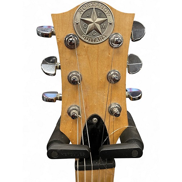 Used Normandy Archtop Chrome Hollow Body Electric Guitar