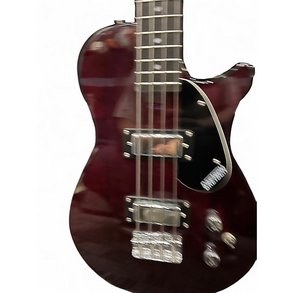Used Gretsch Guitars treamliner Jet Club Bass Single-Cut Short-Scale Walnut Electric Bass Guitar