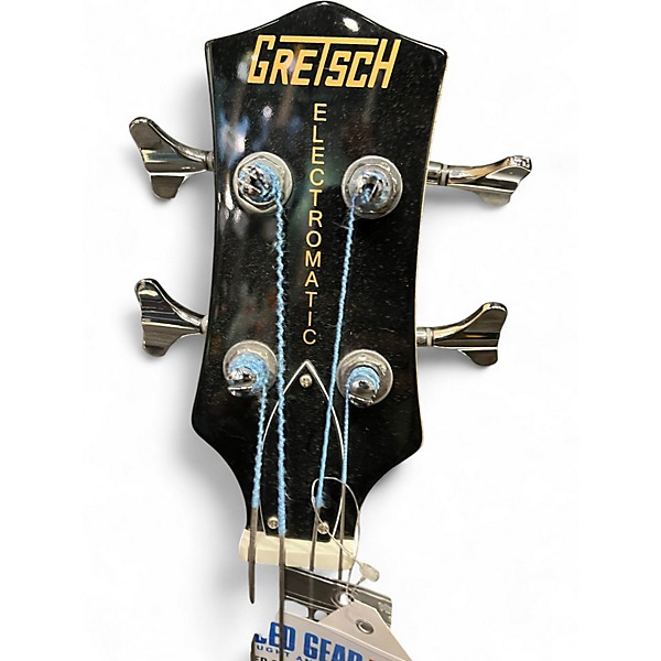 Used Gretsch Guitars treamliner Jet Club Bass Single-Cut Short-Scale Walnut Electric Bass Guitar