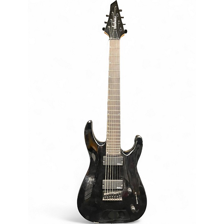 Used 2020s Jackson SLATXF7 Soloist 7 String Black Solid Body