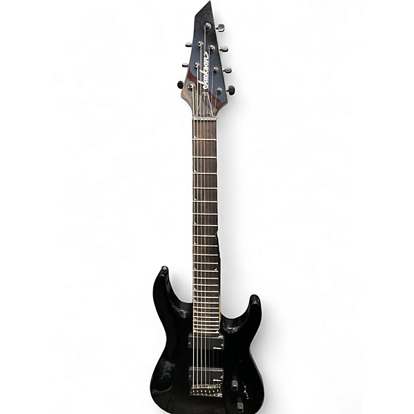 Used 2020s Jackson SLATXF7 Soloist 7 String Black Solid Body Electric Guitar