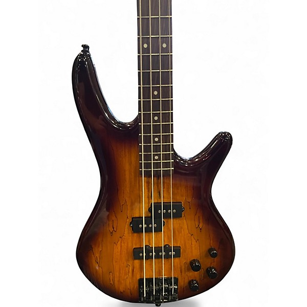Used Ibanez GSR200SM Brown Burst Electric Bass Guitar