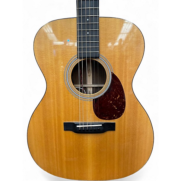 Used 2022 Martin OM21 Natural Acoustic Guitar